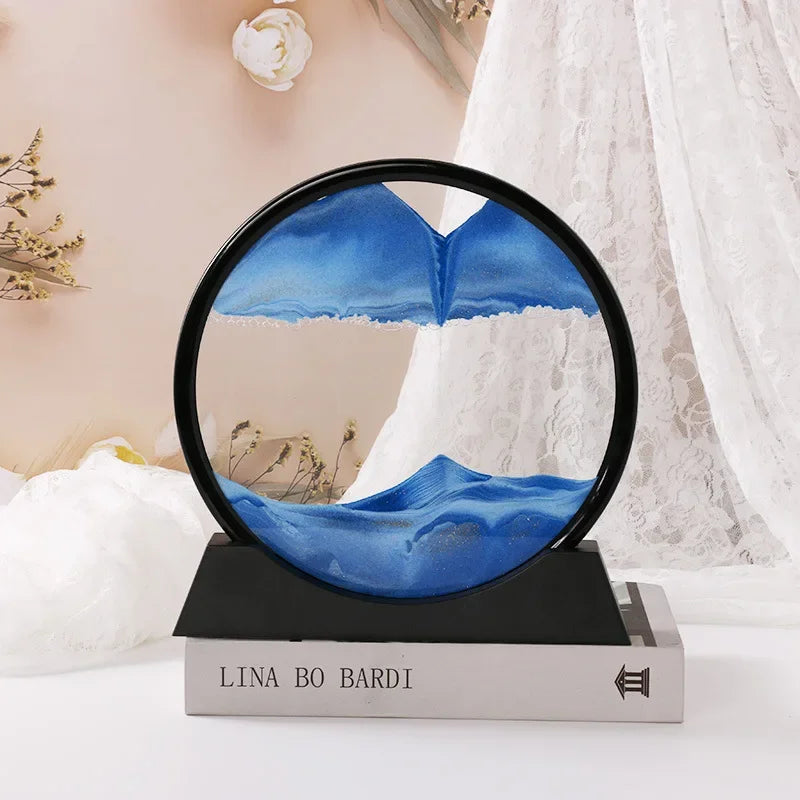 "The Flowing Sand" 3D Moving Sand Art