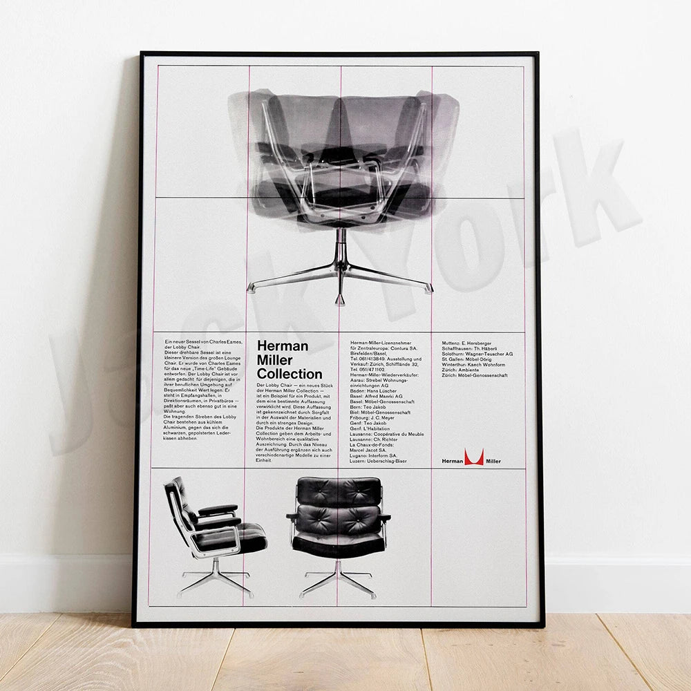 Bauhaus Chair Poster