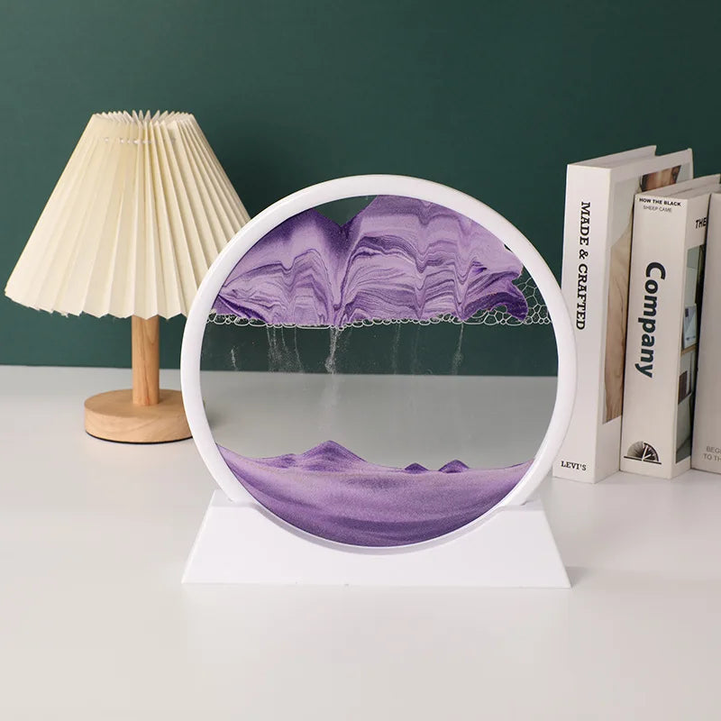 "The Flowing Sand" 3D Moving Sand Art