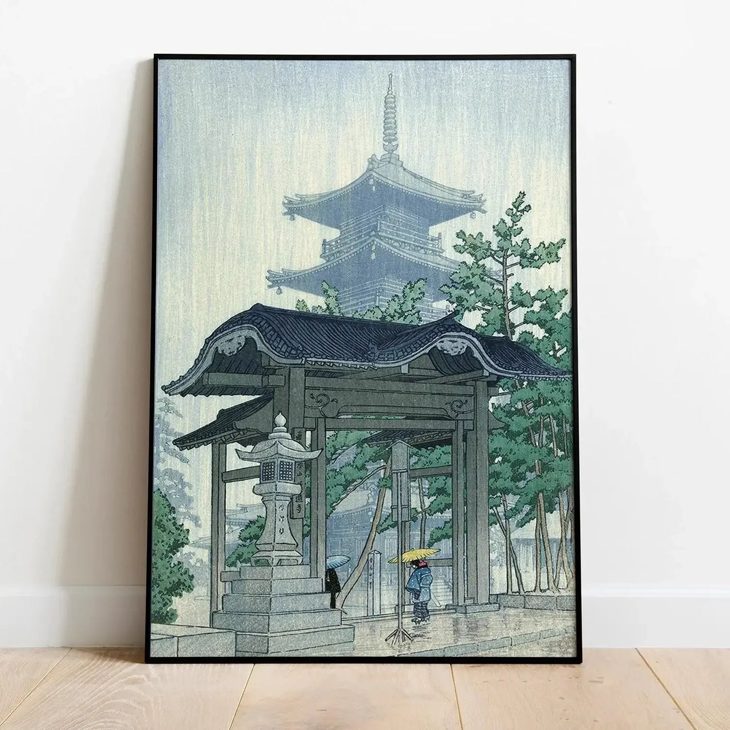 Retro Japanese Canvas Print