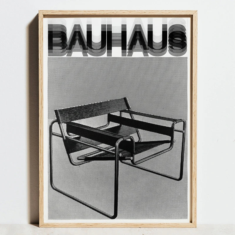"The Chair" Bauhaus Collection Wall Art