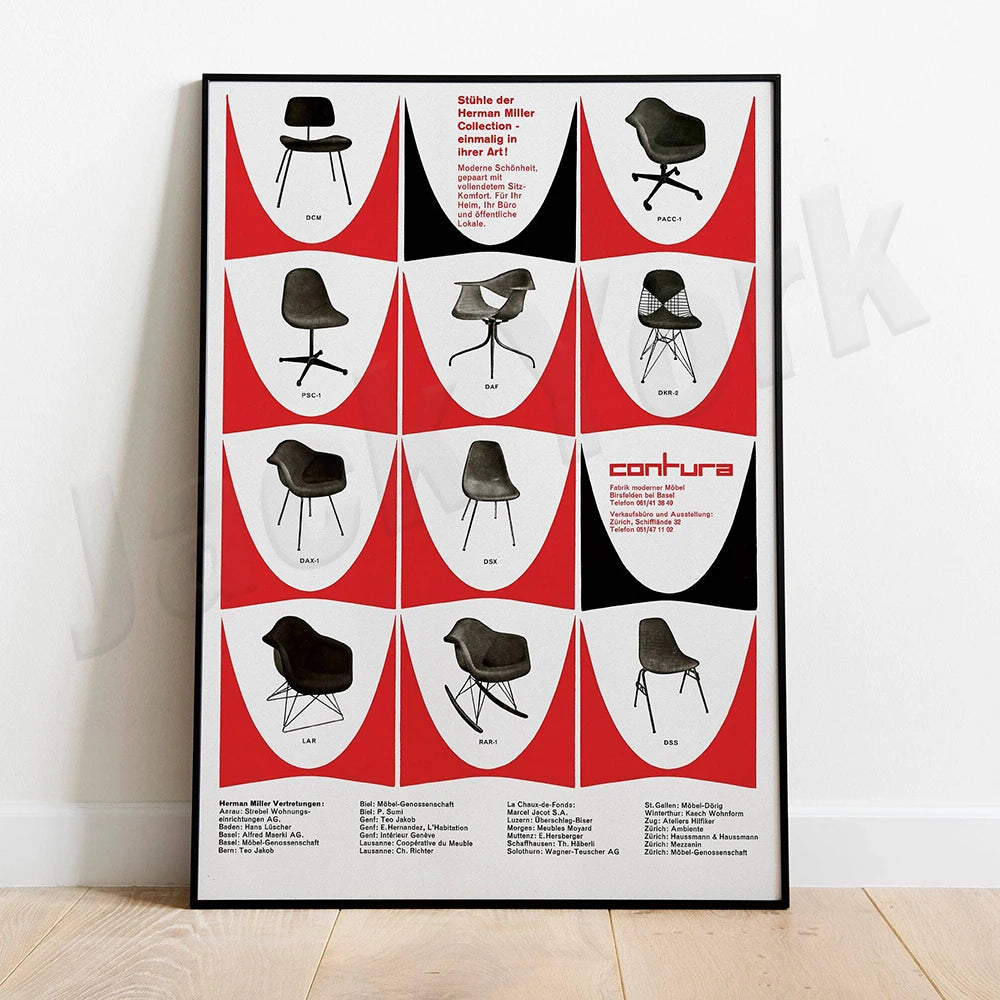 Bauhaus Chair Poster