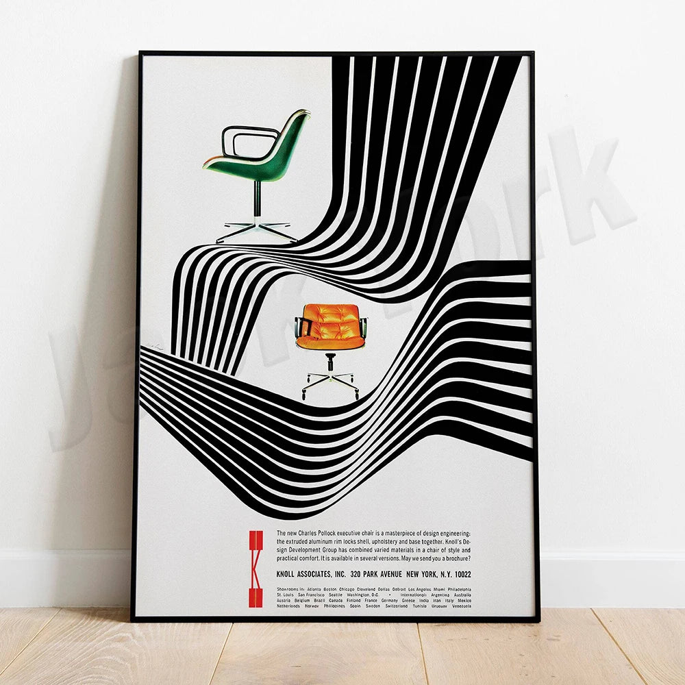 Bauhaus Chair Poster