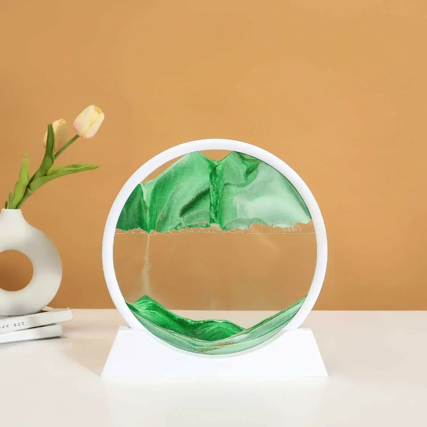 "The Flowing Sand" 3D Moving Sand Art