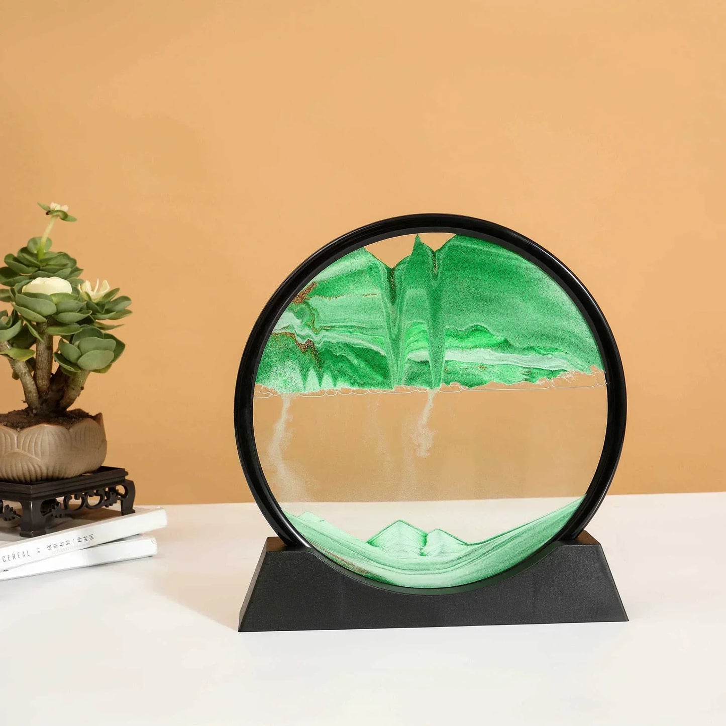 "The Flowing Sand" 3D Moving Sand Art