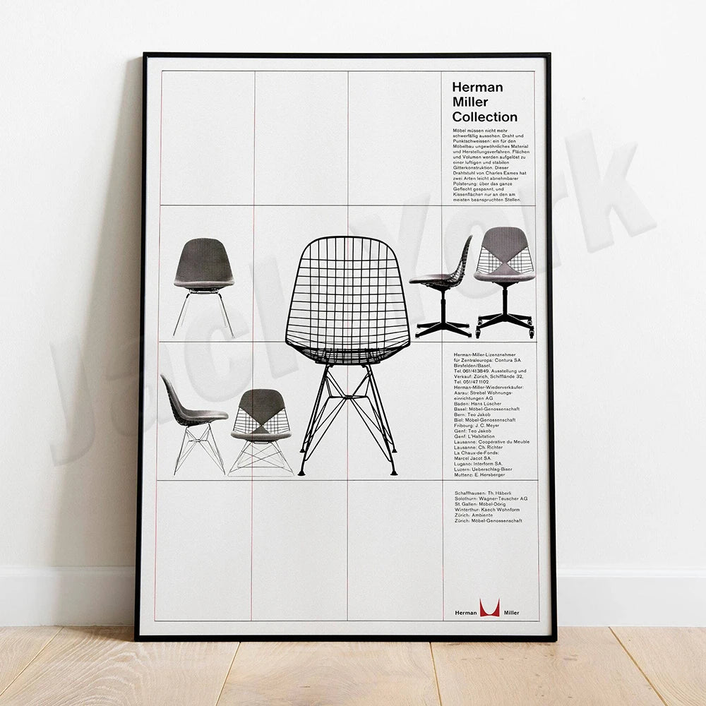 Bauhaus Chair Poster
