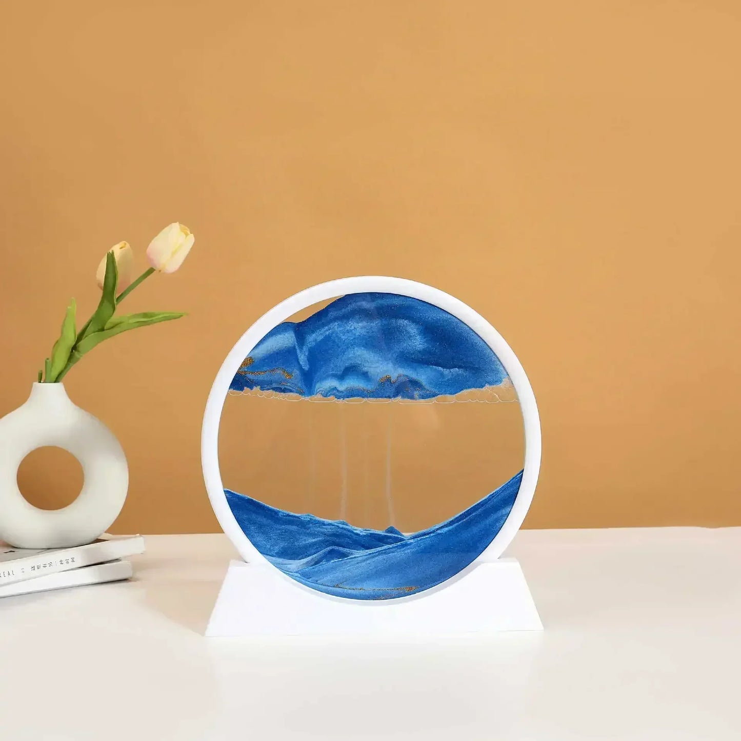 "The Flowing Sand" 3D Moving Sand Art