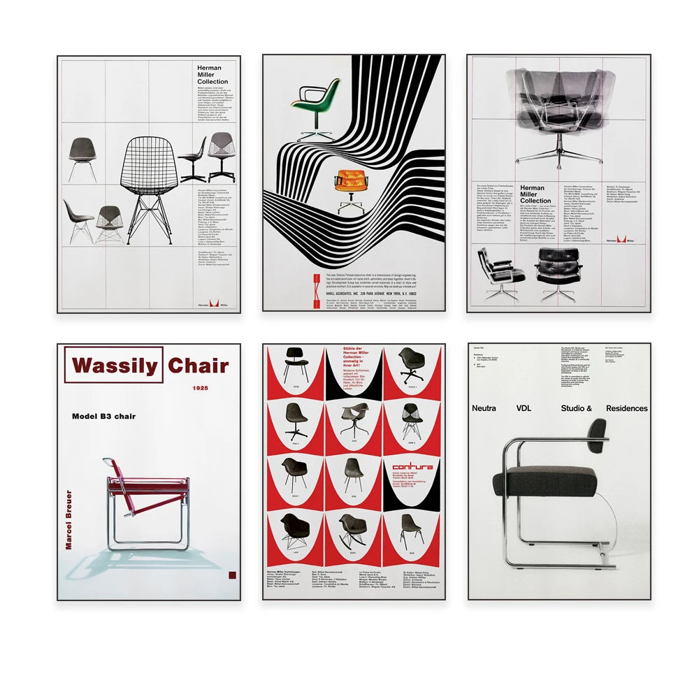 Bauhaus Chair Poster