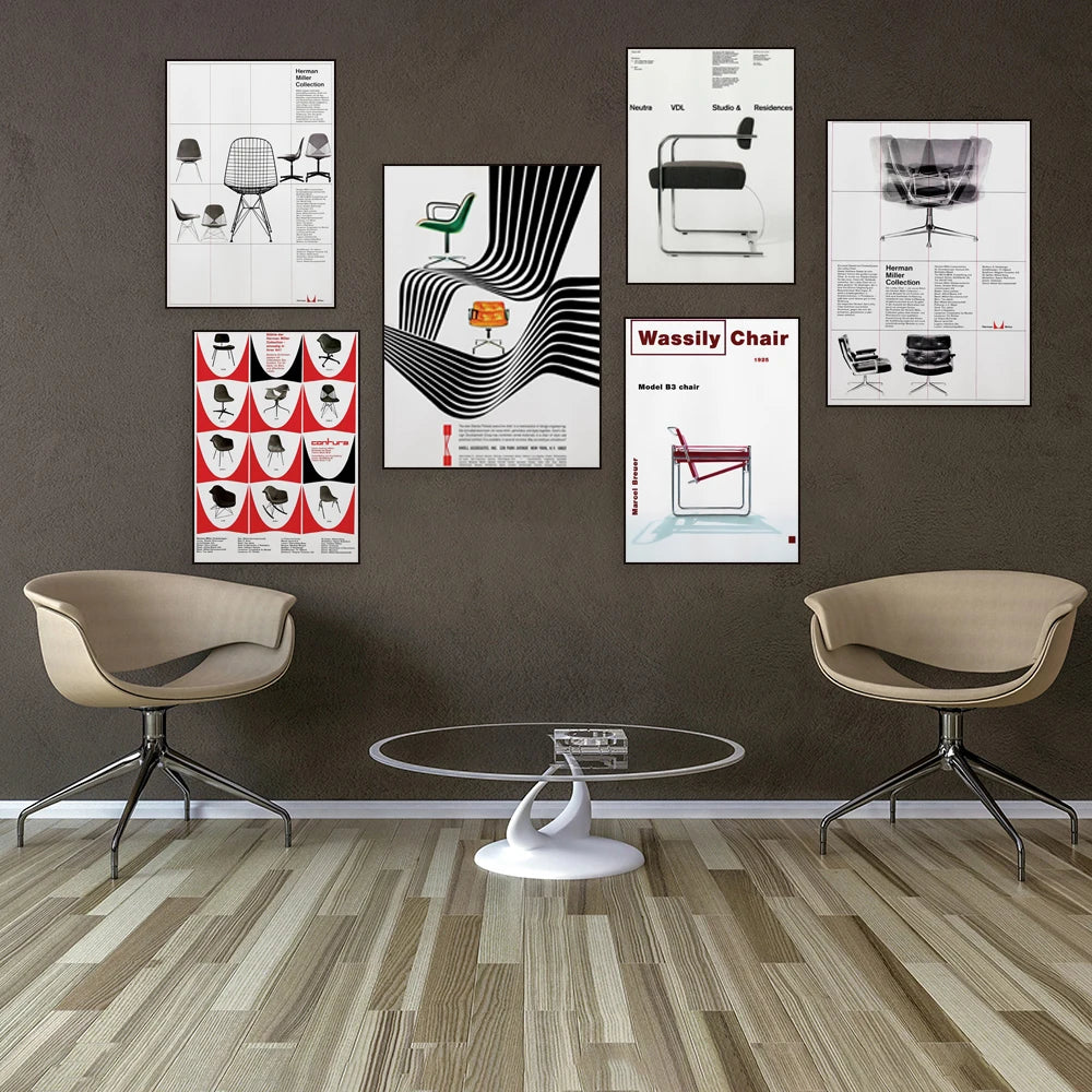 Bauhaus Chair Poster