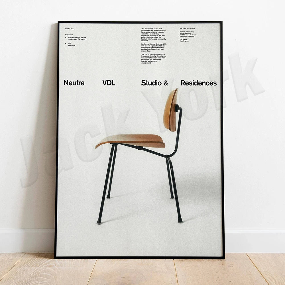 Bauhaus Chair Poster
