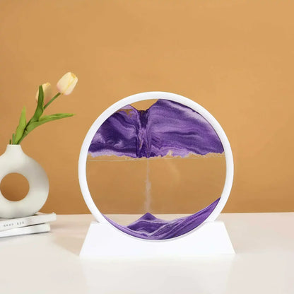 "The Flowing Sand" 3D Moving Sand Art
