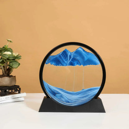 "The Flowing Sand" 3D Moving Sand Art