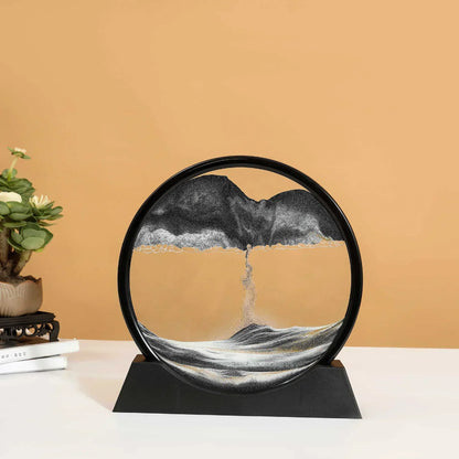 "The Flowing Sand" 3D Moving Sand Art