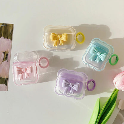 3D Bow Earphone AirPods Case