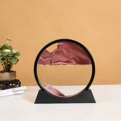"The Flowing Sand" 3D Moving Sand Art