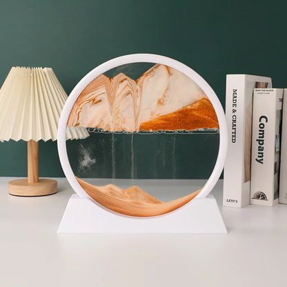 "The Flowing Sand" 3D Moving Sand Art